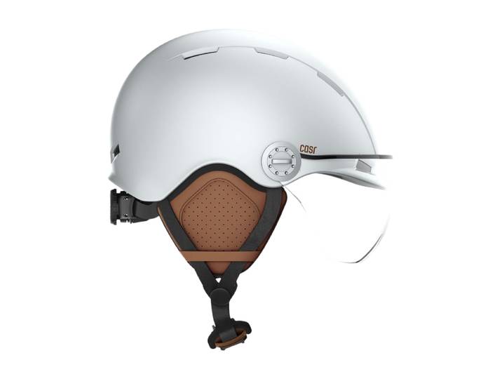 CASR Style Casque de Protection Gris Bleu M