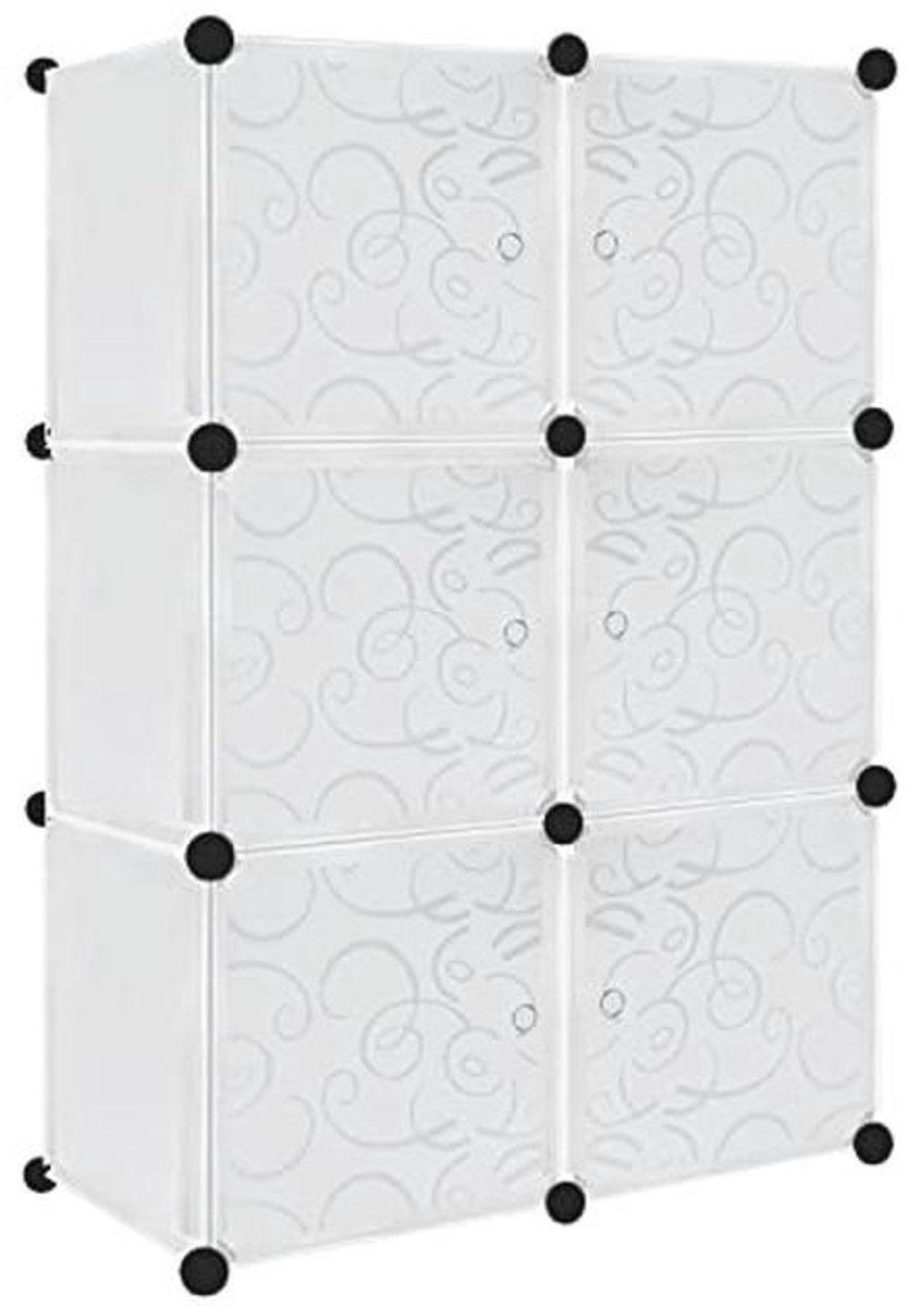 Multifunctioneel Wandmontage Cube Opbergrek voor Schoenen en Spullen