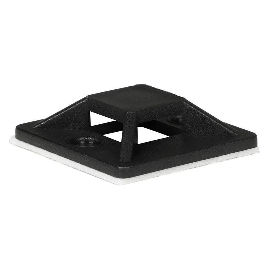 ProXtend Self Adhesive Cable Clips 25mm x 25mm Black 50pcs in a bag (25 mm, 50 Stk.) (CM-ACO2525-50B)