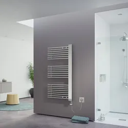 XIMAX Elektrobetrieb Badheizkörper C5 rein elektrisch - Typ 4 (Heizpatrone mit Steuerung inkl. Fernbedienung) - 1190 x 600 mm, 600 Watt - 600 Watt