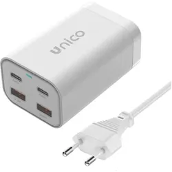 Unico HC2231 (65 W, 4 Ports), USB Ladegerät, Weiss