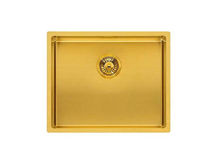 REGINOX Spüle MIAMI 50 x 40 in der Farbe GOLD/PVD-Beschichtung/Spülbecken