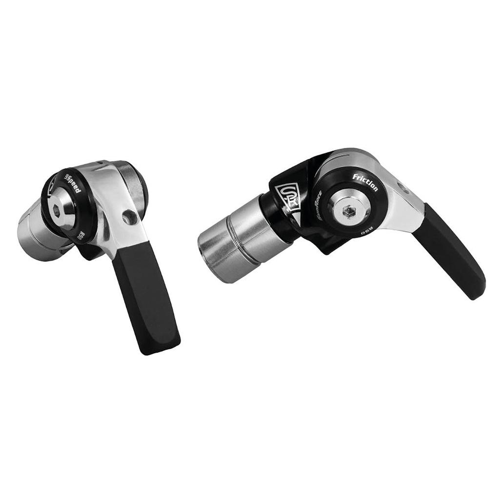 SunRace SL-R96 Lenkerendschalthebel-Set Schwarz Einheitsgrösse (SLR96 LF-HP)