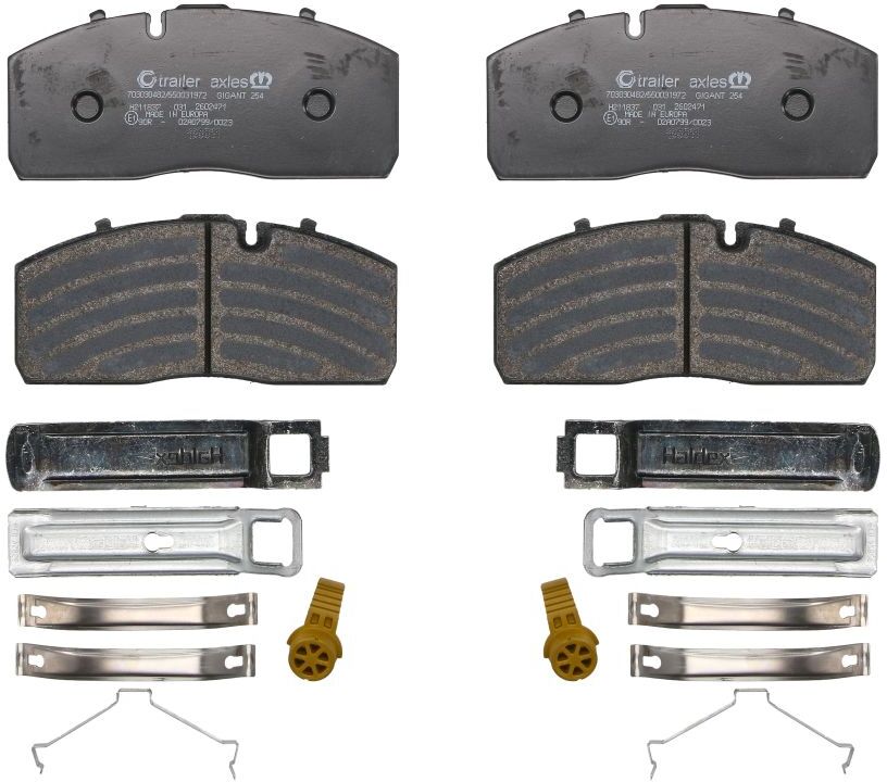 Bremsbelagsatz KRONE KR550017646