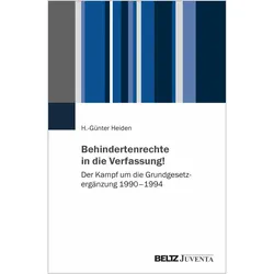 Heiden:Behindertenrechte in die Verfass, Fachbücher von H.-Günter Heiden