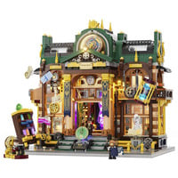 Steampunk Time Rift Bibliothek, Konstruktionsspielzeug
