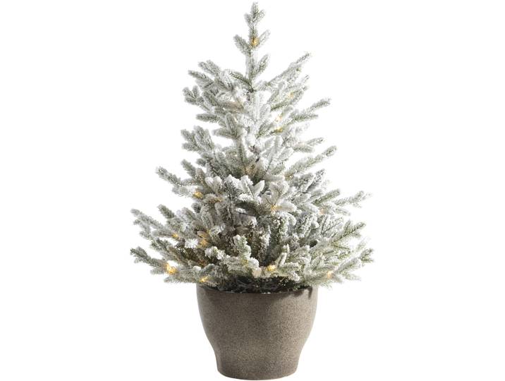 Kunsttanne LED Norway - Farbe: grün/weiss - Material: Kunststoff - 620
