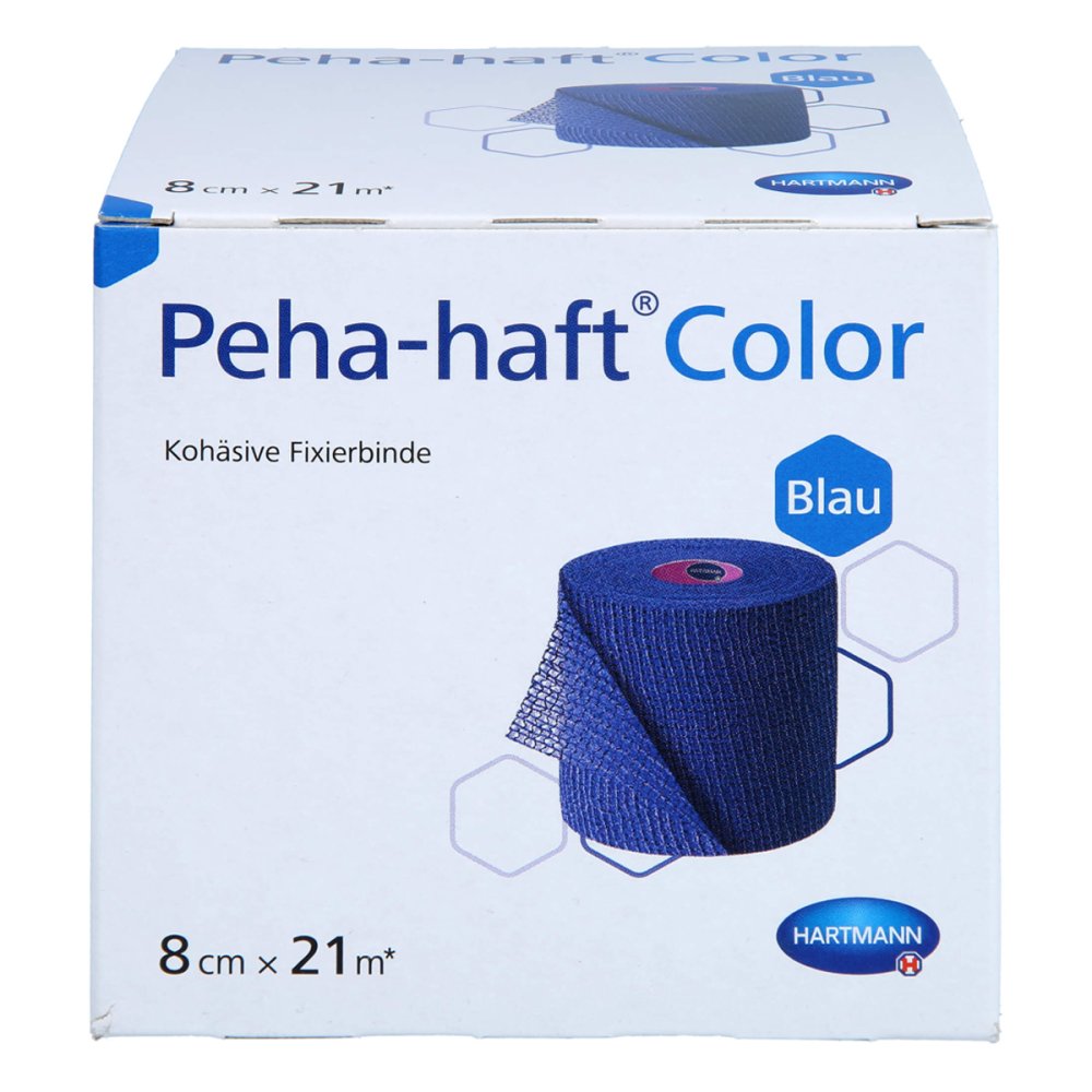 B2B Medical GmbH Peha-haft Color Fixierbinde latexfrei 8 Cmx21 M Blau 18132067