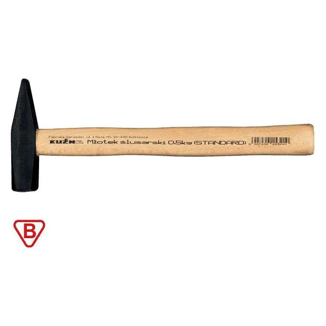 Kuźnia MŁOTEK ŚLUSARSKI STANDARD 0,5kg (600 g) (1-411-11-611)