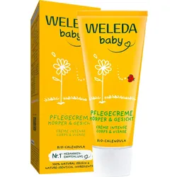 WELEDA baby Calendula Pflegecreme Körper & Gesicht 75 ml