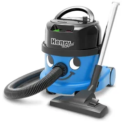 Numatic Henry PLUS PPR 170 11 Staubsauger blau inkl. Zubehör Henry PLUS Trockensauger PPR 170 11 bl, Staubsauger, Schwarz, Blau