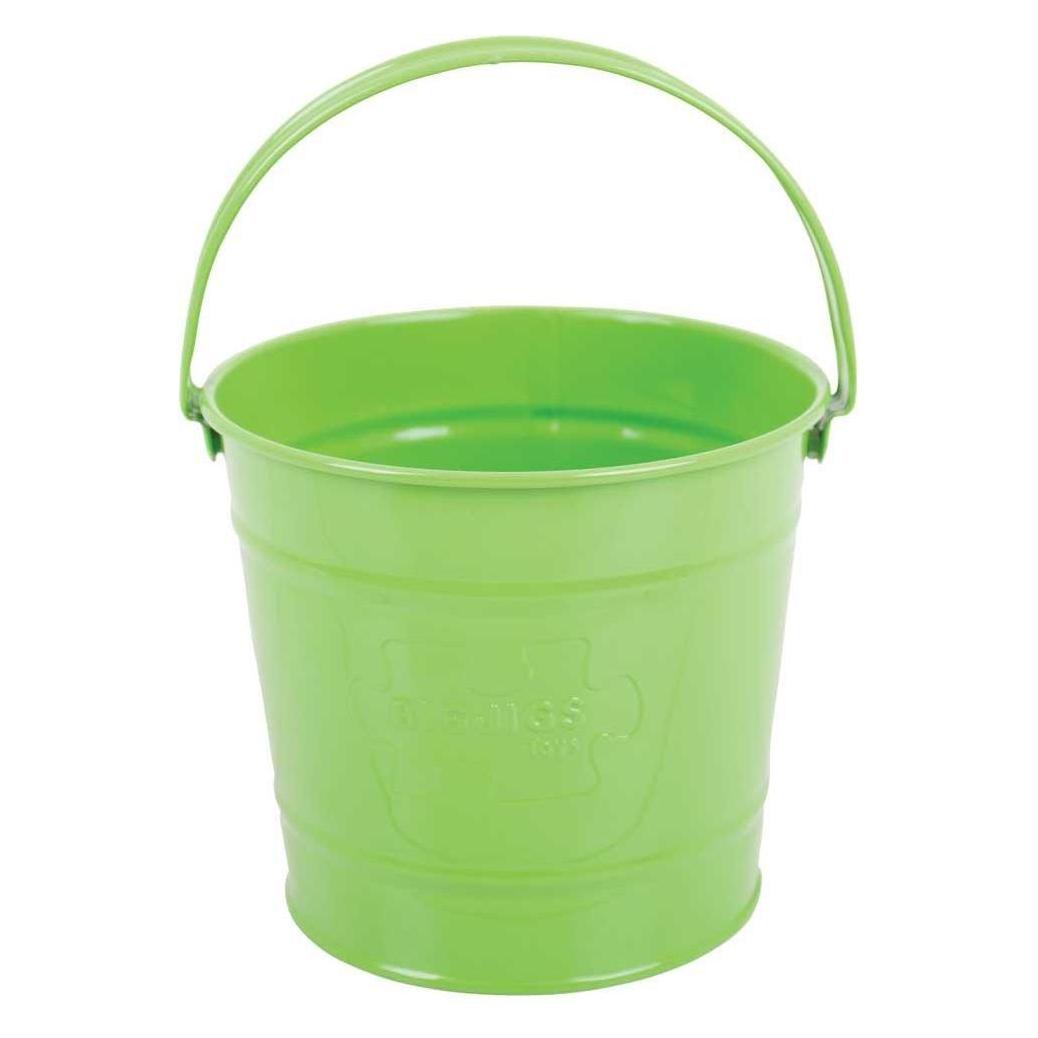 Bigjigs Grüner Metalleimer (BJ295)