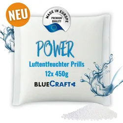 12x 450g Luftentfeuchter Prills  im Vliesbeutel Nachfüllpack