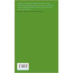 Thomas Feitknecht, Belletristik von Josef Bernhard Lang, Hermann Hesse, Thomas Feitknecht