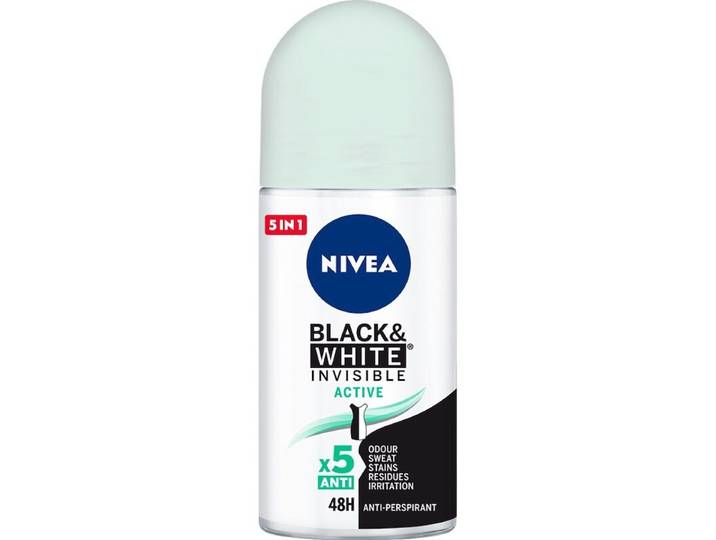 NIVEA deo roll-on Invisible Black &amp; White Original 50 ml