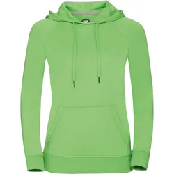 Russell Ladies' HD Hooded Sweat, green marl, M