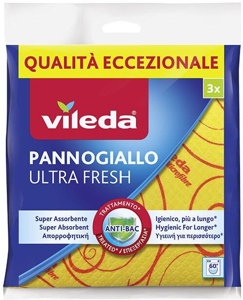Set panni Vileda Pannogiallo Ultra Fresh