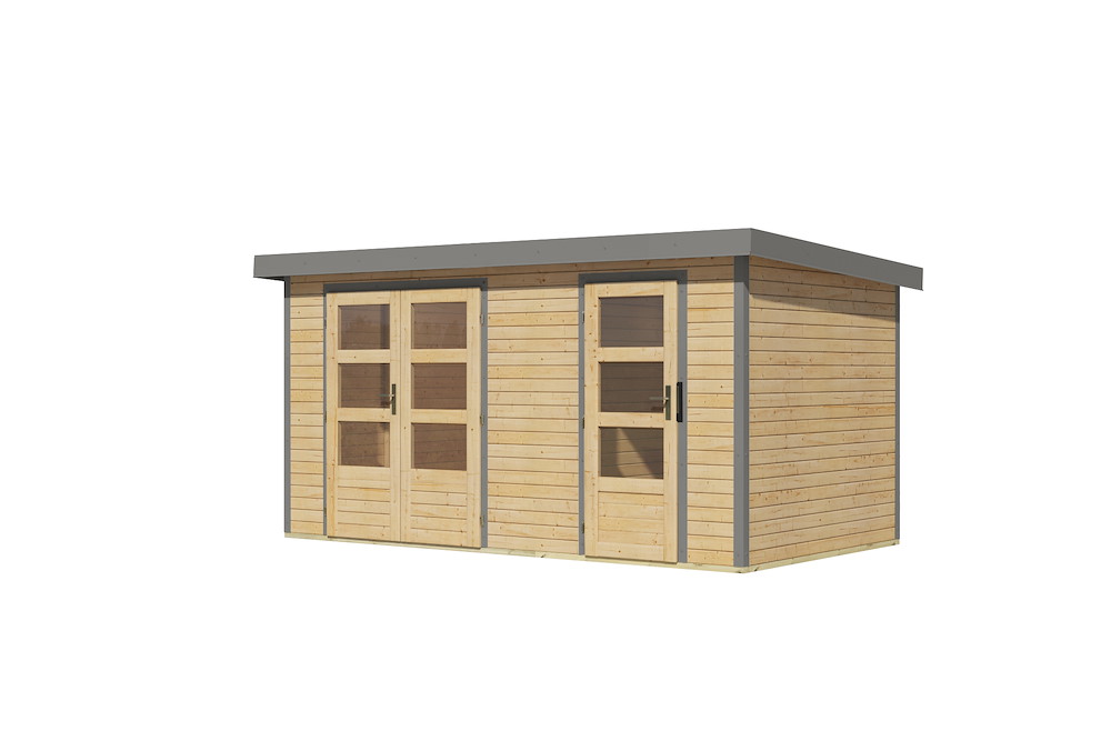 KARIBUHOLZT GH Merkur A natur 404x217x211cm 16988311