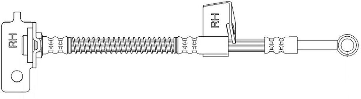 K&K FT0136 Brake hose