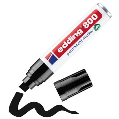 Edding 800 4-800-1-1001 Permanentmarker Schwarz wasserfest: Ja