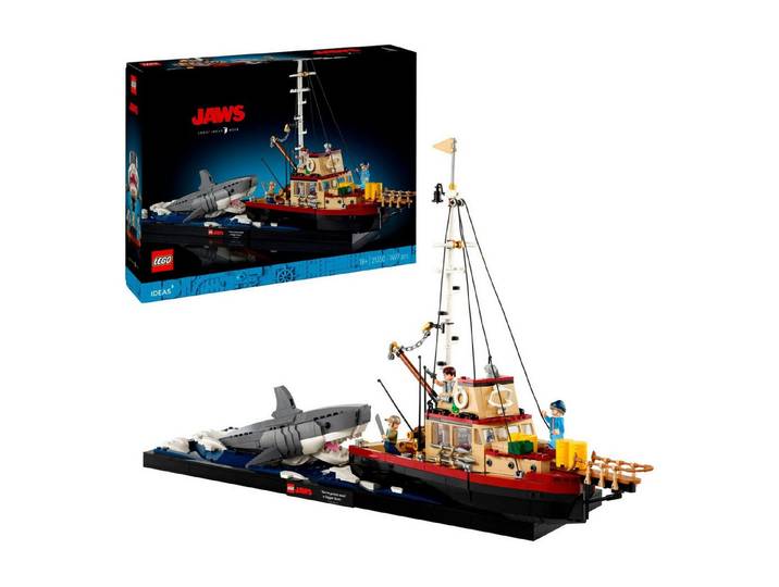 LEGO® Ideas - Der weiße Hai / Jaws (21350) Konstruktions-Spielset, (1497 St)