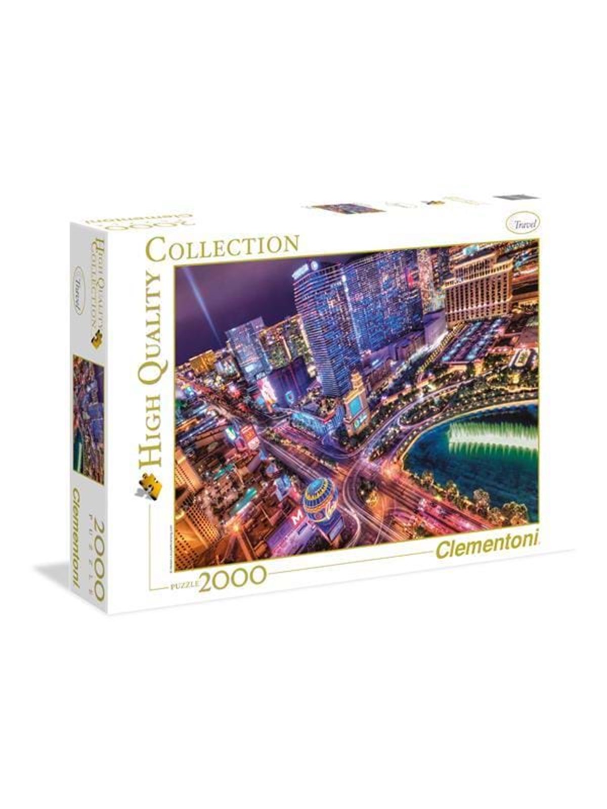 Clementoni 2000 pcs- High Quality Collection LAS VEGAS