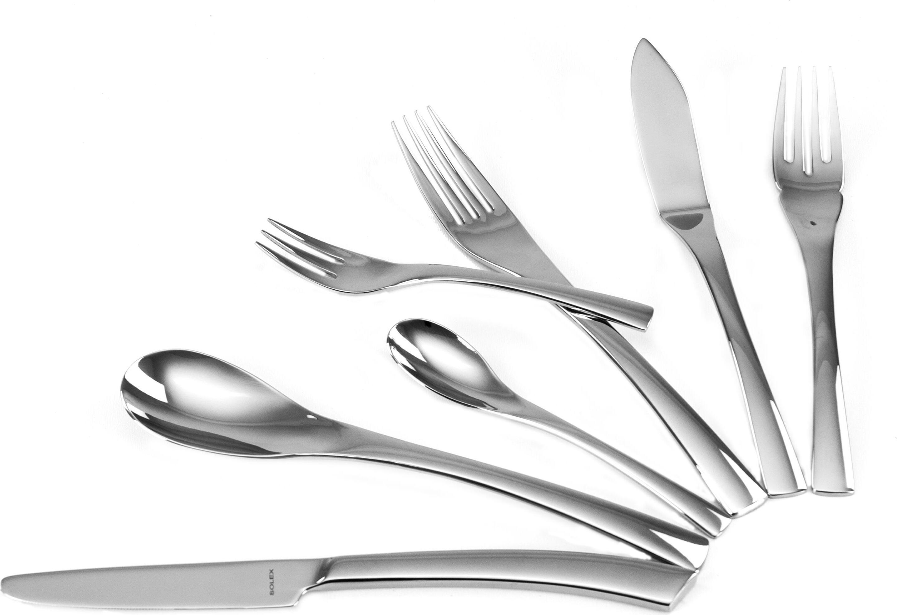 Solex Sophia Besteckset 84 teilig für 12 Personen inklusive Fischbesteck