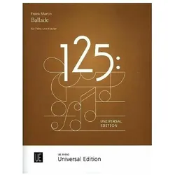 Ballade, Fachbücher von Frank Martin, Gerhard Braun, Paula Robison, Erik Satie