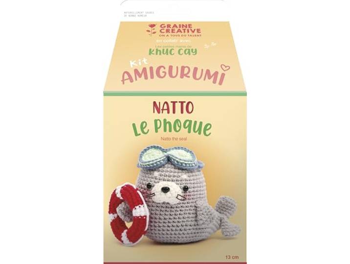 Amigurumi zeehondenhaak kit