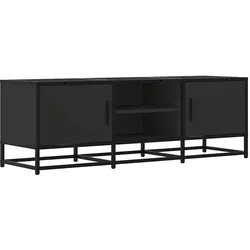 vidaXL TV-Schrank Schwarz 120x35x41 cm Holzwerkstoff und Metall