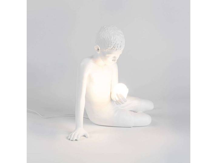 Innerglow Boy Taffellamp Mini White - Seletti - Woonkamer - Kunststof