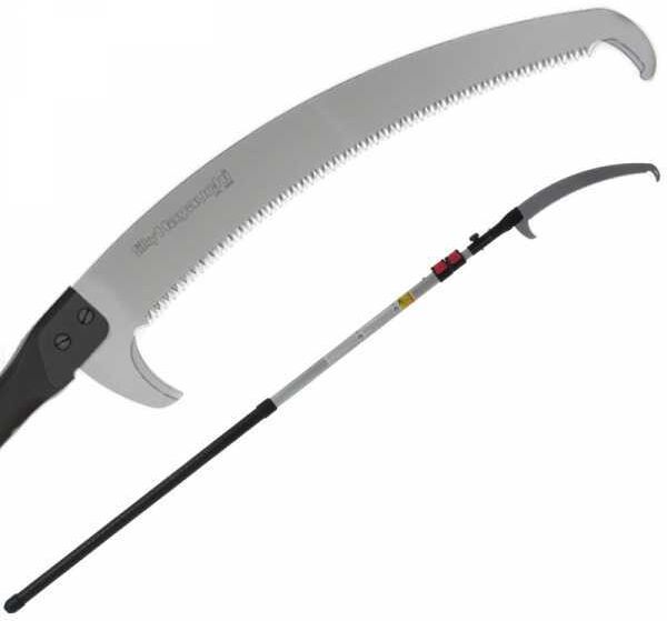Scie de jardin professionnelle sur perche télescopique en aluminium Silky Hayauchi 4900 - KSI 017839N