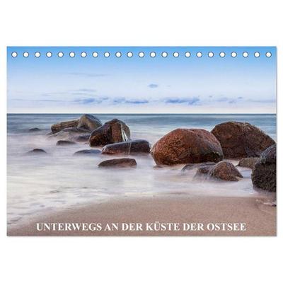 Unterwegs an der Küste der Ostsee (Tischkalender 2027 DIN A5 quer), CALVENDO Monatskalender
