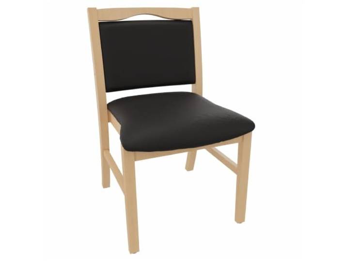 Erides Seniorenstuhl Alexander ohne Armlehnen – Komfortabler Pflege- und Esszimmerstuhl – 52cm Sitzhöhe