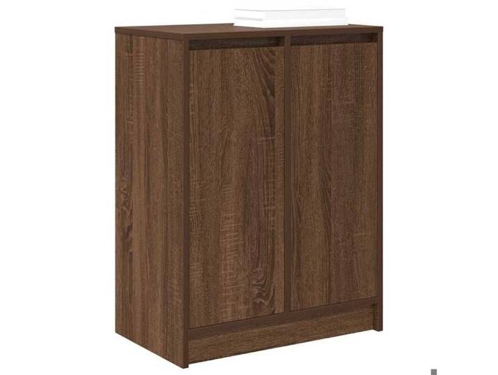 Décoratif - Armoire de rangement à chaussures - Cabinet couloir - chêne marron 57x34x76 cm - Bois d'ingénierie 3569023
