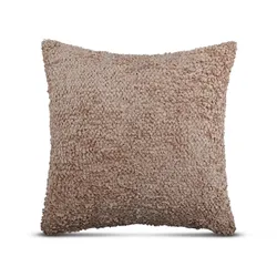 Bestlivings Dekokissen "Chenille" 50x50cm - Beige