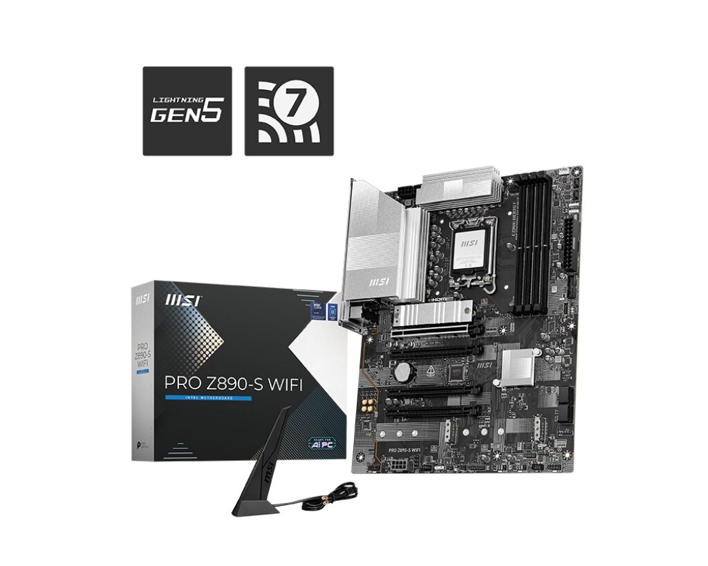 MSI PRO Z890-S WIFI ATX Mainboard - Sockel 1851