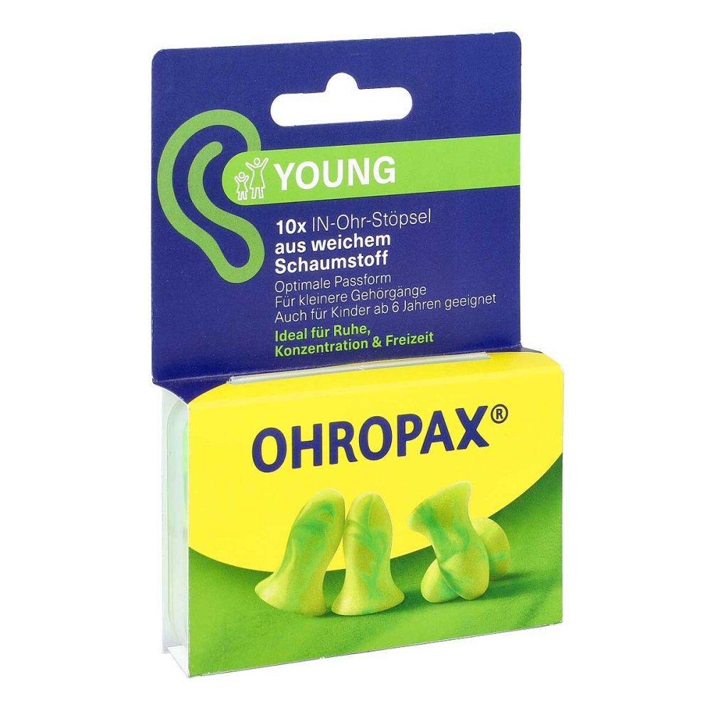 OHROPAX GmbH Ohropax Young Schaumstoff In-ohr Stöpsel 19412691