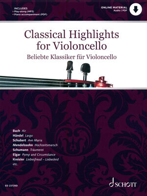 Schott Classical Highlights Cello