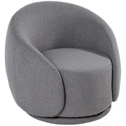 Hardin 1fachgut Drehbarer Akzentstuhl, ca. 90 x 88 x 73,5 cm - Grau