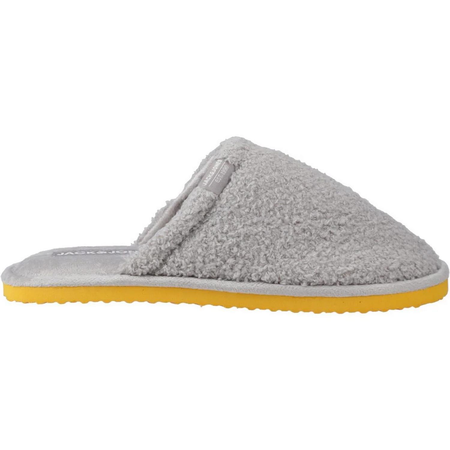 Jack And Jones Heren Harry Fluff Slippers (Vorstgrijs)