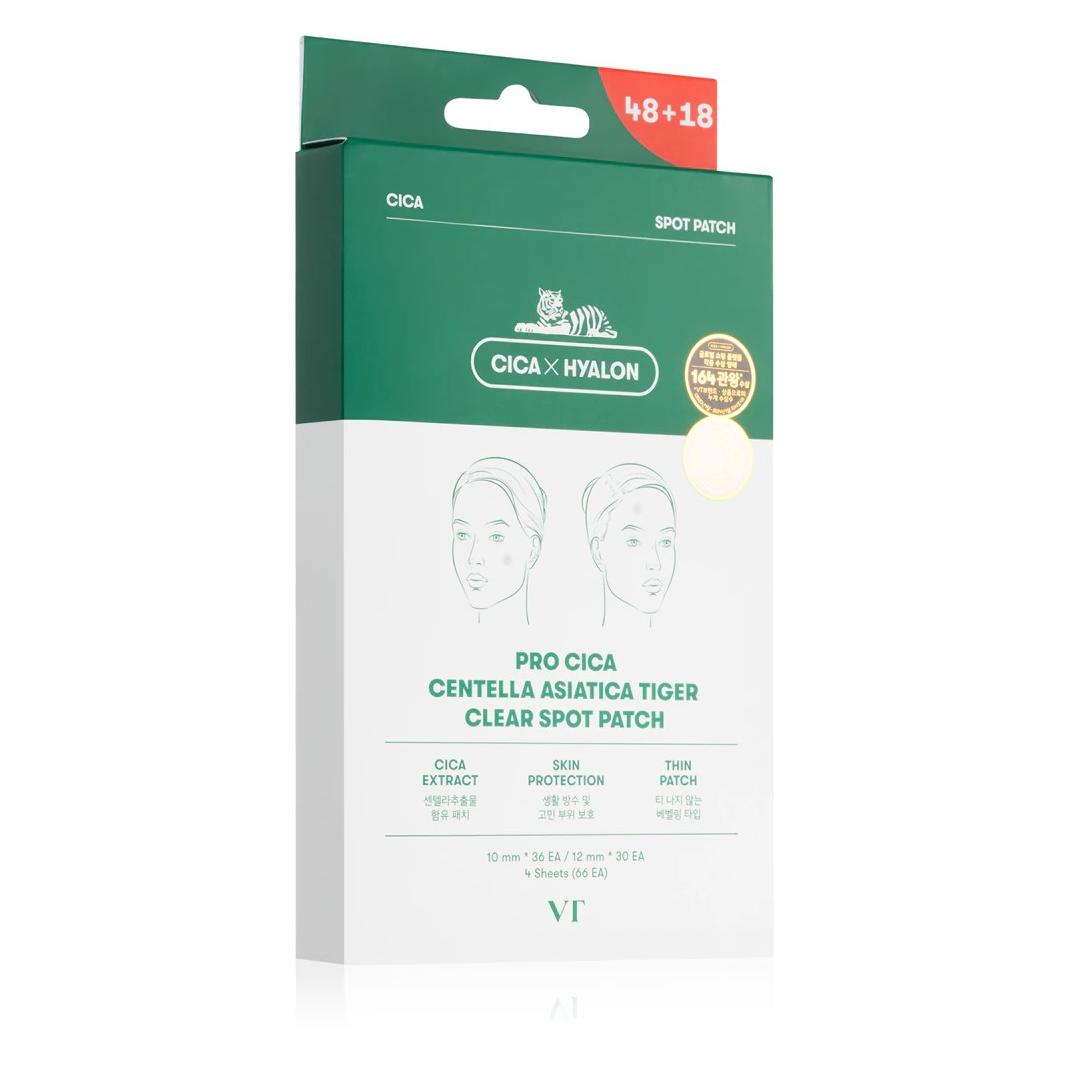 VT Cosmetics Pro Cica Centella Asiatica Tiger Clear Eczema Patches 66 Stück (0000102843)