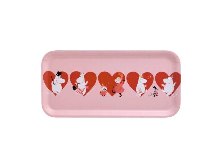 Muurla Plateau Moomin 13x27 cm Heart
