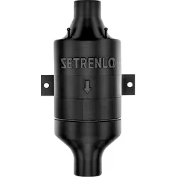 Setrelino Inline-Klo-Entlüftung mit Aktivkohle 24 Volt Standard > 45 m3/h