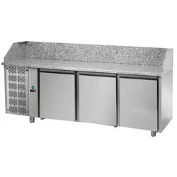 Tecnodom Pizzatheke 3 Türen Prof. 80 Motorblock SX Granitplatte