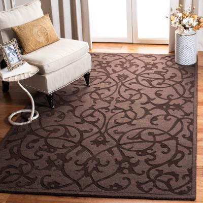 SAFAVIEH Handmade Impressions Nautica Modern Scrolls Wool Rug