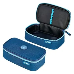 Herlitz Schlampermäppchen »beatBox ABC« blau/türkis blau, 22.5x12x7 cm