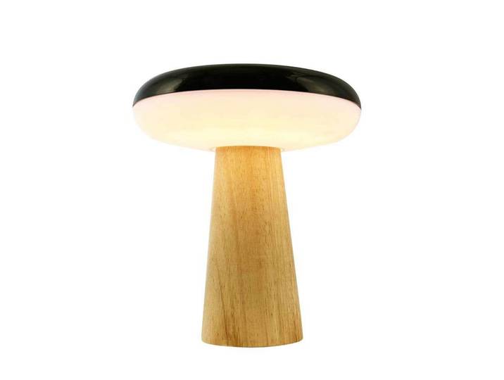 2 Ways tragbare LED-Akku-Tischleuchte, Holz - Dyberg Larsen - Wohnzimmer - Modern - Einflammig
