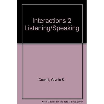 Interactions 2 Listening/Speaking - , Audio, 9780070133303