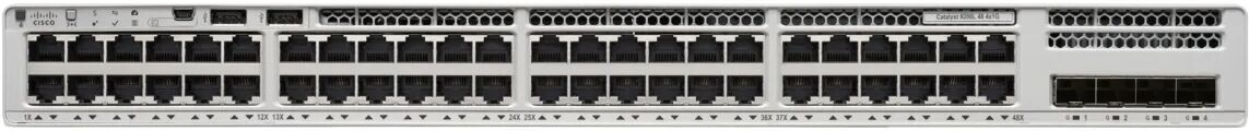 Cisco Systems Switch di rete  Catalyst C9200 Gestito L3 Gigabit Ethernet (10/100/1000) Grigio [C9200-48T-A]